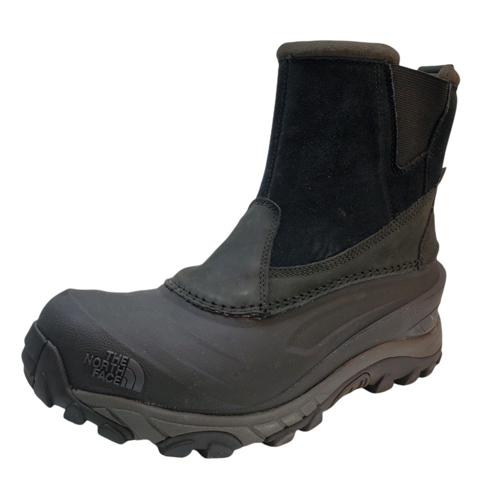 The North Face Mens Chilkat III Pull-On Boot Black Beluga Grey